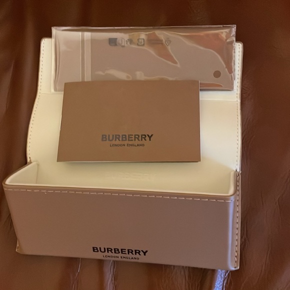 Authentic Burberry eyeglasses, Great used condition from LensCrafters, new case. - Picture 2 of 5